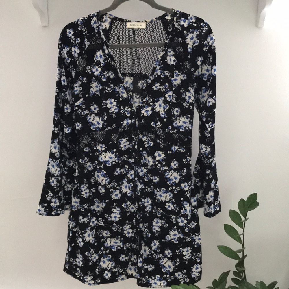 SugarLips bohemian floral dress